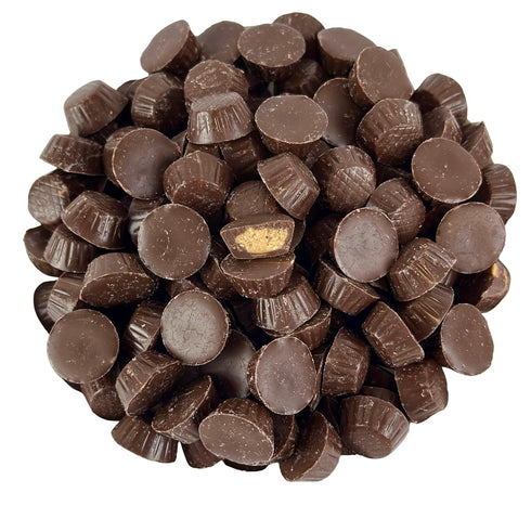 Cozy Confections Sugar-Free Mini Milk Chocolate Peanut Butter Cups, 1 Pound