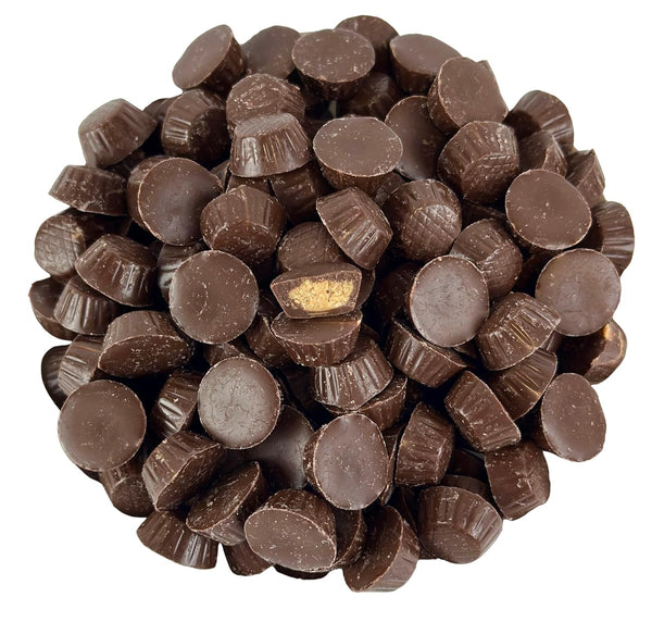 Cozy Confections Sugar-Free Mini Milk Chocolate Peanut Butter Cups, 1 Pound