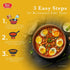 50g 15 Pack 3 Rasoi Magic Spice Mix for Egg Curry Masala, | Ready-to-Cook | No Added Preservatives, No Artificial