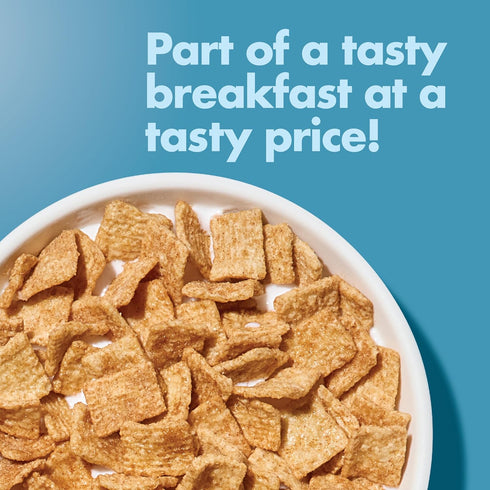 33 OZ (Pack 3) Malt-O-Meal Cinnamon Toasters Breakfast Cereal, Oven-Puffed Cinnamon Cereal Squares, Large Cereal