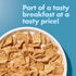 33 OZ (Pack 3) Malt-O-Meal Cinnamon Toasters Breakfast Cereal, Oven-Puffed Cinnamon Cereal Squares, Large Cereal
