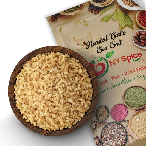 NY Spice Shop Roasted Garlic Sea Salt - 3 Pound Naturally Flavored