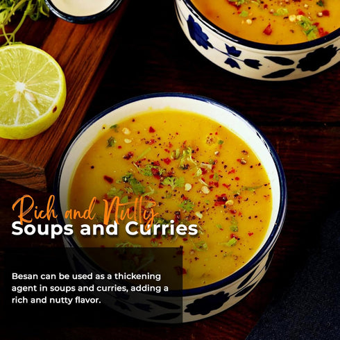 Hummus 1 NY SPICE SHOP Besan Flour - All Natural Chana Besan - Superfine Besan Gram Flour - Bengal Ground Chickpeas