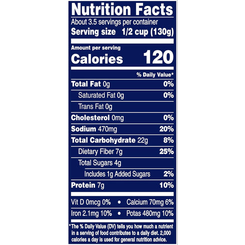 15.5 oz BUSH'S BEST Canned Baby Butter Beans, Source of Plant Based Protein and Fiber, Low Fat, Gluten Free
