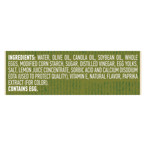 Omega-3 20 oz (Pack 2) Hellmann's Mayonnaise Dressing with Olive Oil Squeeze Bottle Condiment for Simple Meals