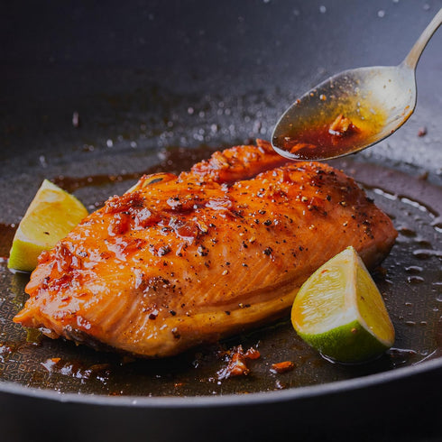 6.2 oz The Spice Lab Hot Honey Lemon Pepper Blend - Hot Honey Seasoning With Black Pepper & Lemon Zest - Bold Flavor