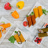 (Four-Pack Tomato, Carrot, Apple & Mango Sandwich Wraps Variety) Vegan, Gluten-Free, Low-Carb, Plant-Based Tortilla