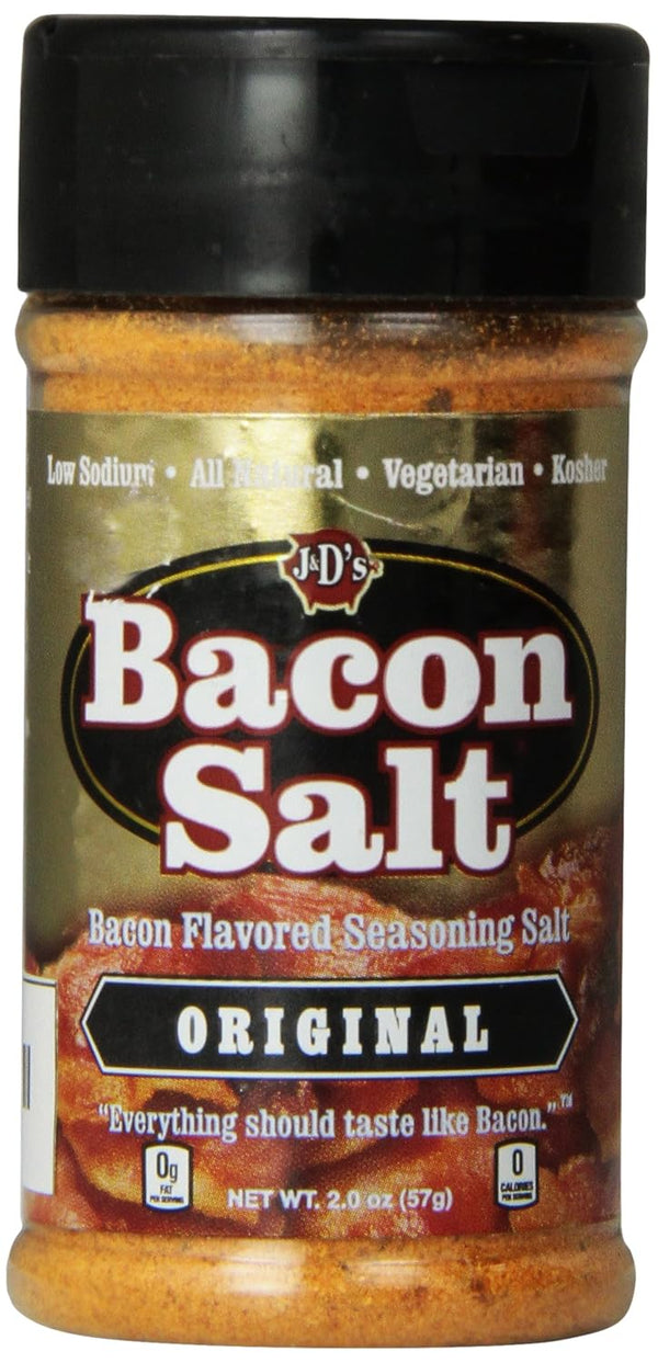 JDS TUNING J&D's Bacon Salt, Hickory, 2 Ounce