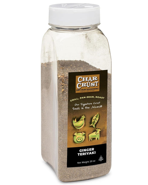 Char Crust Dry-Rub Seasonings Ginger Teriyaki | All-in-one seasonings | Perfect for