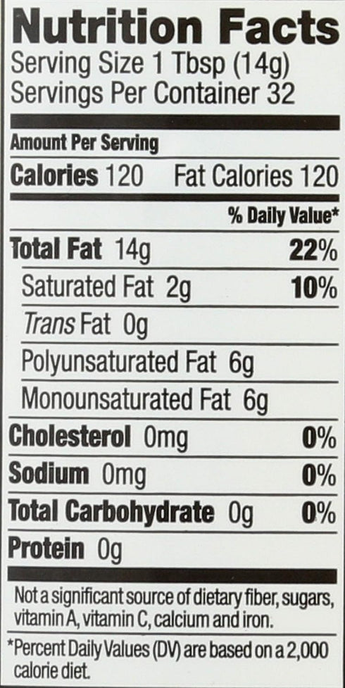 16 oz Spectrum Organic Sesame Oil, Unrefined