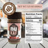 3.5oz nuKAF By Gourmanity Instant Chicory Coffee Alternative with Cocoa, Brews Like Regular Coffee, Chicory Root Powder