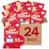 Popcornopolis Nearly Naked Popcorn Multipack 24PK, Perfectly Salted Gourmet Popcorn, NonGMO, GlutenFree,