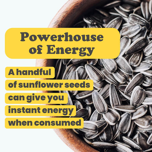 5 Food to Live Raw Sunflower Seeds in Shell, Pounds Fresh, Crunchy and Nutty Snack for on-the-go, Preservative-free