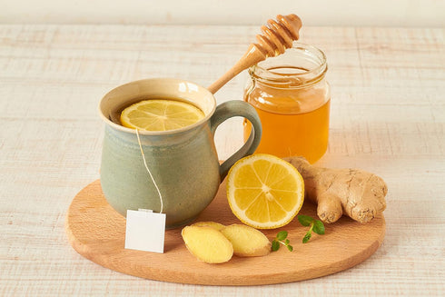 10 6.3oz/18gx10 Gold Kili instant Ginger Lemon drink sachets