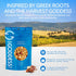 100% 10oz (3-Pack) Greek Goddess Gourmet Harvest Granola with Pecans, Almonds, Coconut & Maple Syrup, Whole Grain Oats