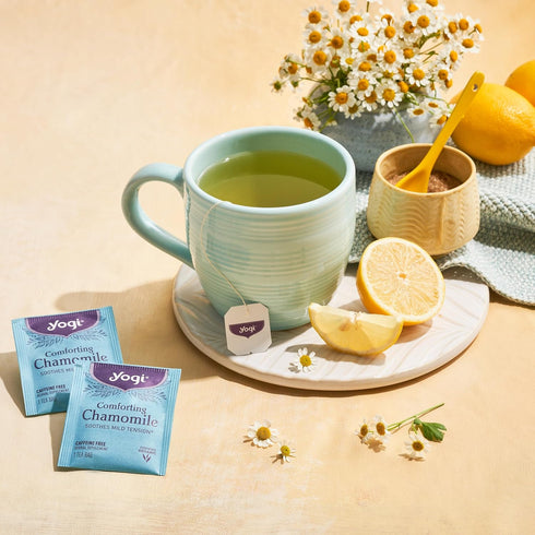 Yogi Tea, Chamomile, 16 Count, Packaging May Vary