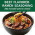 16 oz, Spices Village Beef Ramen Seasoning, Gluten Free Beef Base, Ramen Broth, Beef Soup Base Powder for Noodle Soup