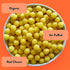 10Ct, 6 OZ LESSEREVIL Organic Real Cheddar Space Balls