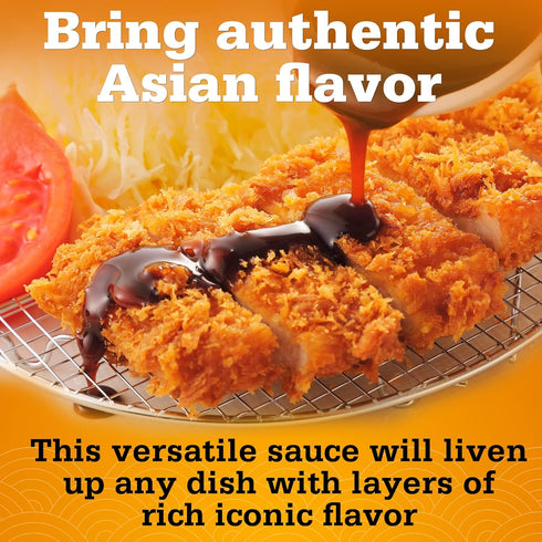 Otafuku Tonkatsu Sauce, 500g Authentic Japanese Katsu Sauce for Pork Cutlets, Made in Japan