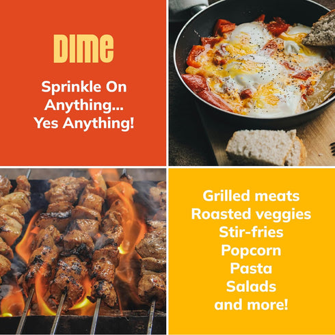 Pack) 7.42oz, Pack 3 DIME MSG Seasoning (Variety Umami Seasonings and Spices for Cooking, Grilling - Vegetable, Rice