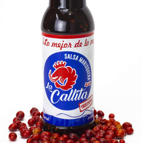 2 pack 4x4 5 oz. ( ) La Callita Salsa, La Callita Seafood Sauce La Original by Lencho and Marisquero from Guasave
