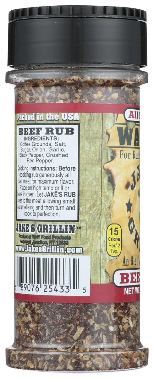 Jake's Grillin 4.5oz Jakes Grillin Beef Rub