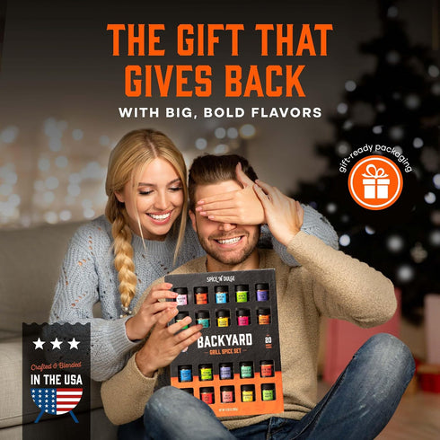 Set 20 Set, Grilling Spice Grill Seasoning Gifts, Unique Spices and Seasonings Jars Gift BBQ Gifts For Men, Dad