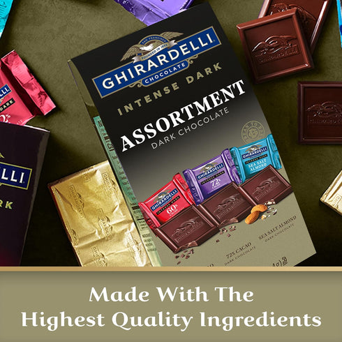 15 oz Ghirardelli Chocolate Intense Dark Chocolate Variety