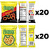 Funyuns Pack, 0.75 (Pack 40) Onion Flavored Rings, Variety Ounce