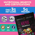 11 oz (1 Pack) Andes Secret Maqui Powder Granola - Almonds, Hazelnuts - Keto High Protein Granola with No Sugar, Grain