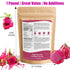 100% 16oz/ 453g Hee Creek Pure Dragon Fruit Powder Freeze Dried Purple Pitaya Source Ultra-Fine Fruit Powder