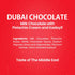 NURRY 7.68 oz 100% Dubai Chocolate - Pistachio Cream-Filled Viral Milk Chocolate Bar - Original Taste with Creamy