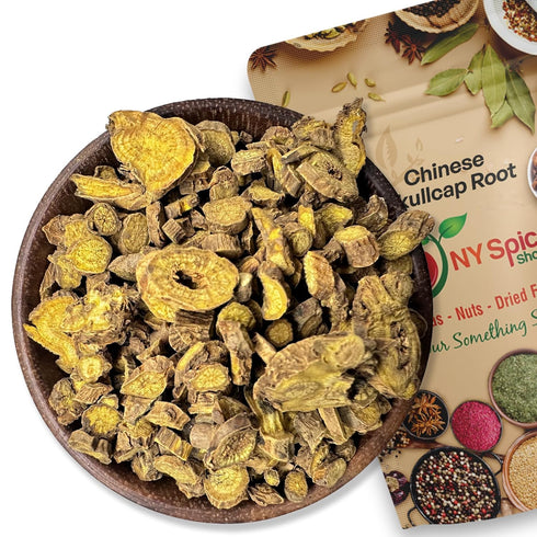 NY Spice Shop Chinese Skullcap Root - Dried Scutellaria baicalensis - Whole
