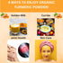 SPICY ORGANIC Turmeric Root Powder – 16 oz. – High Curcumin Non-GMO Spice for Cooking and Skin Care