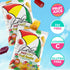 Gummy 5 (Pack 12), 60 Arizona Arnold Palmer Half and Half Fruit Snacks, Gluten Free Mixed Fruit Chews, Ounce Individual