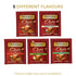 Pack (20 Count) 5 Twinings Chai Black Tea Bag Sampler Assortment, Variety Different Flavours for Tea Lovers: Her, Him