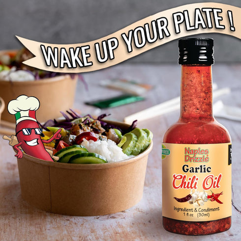 (8.1oz Garlic Chili Oil Bottle)