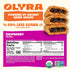 (Pack 30) Olyra Raspberry Fig Bars, Organic Snacks, Healthy Snacks for Adults and Kids, Low Sugar, Vegan, Office