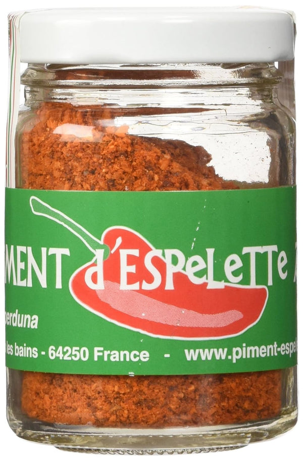 Piment d'Espelette - Red Chili Pepper Powder from France, 1.41oz