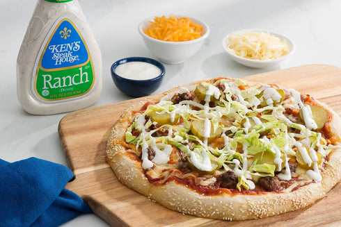 Pack, 16 oz. (Pack 2) Ken's Steak House Honey Mustard and Ranch Dressing Variety fl