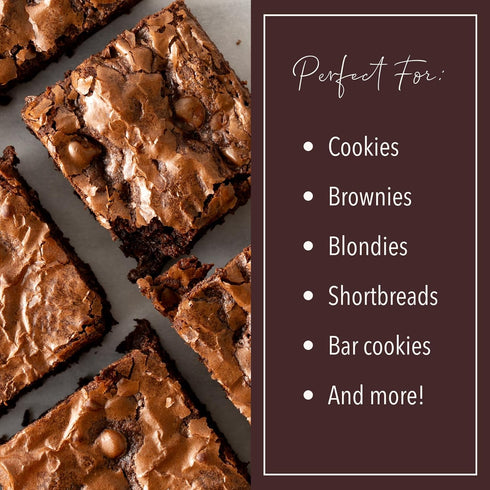 Reclamation Baking Supply Co 2 lb 1:1 Reclamation Gluten Free Cookie & Brownie Flour Blend - Substitute - Perfect
