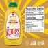 12 Oz, Pack 3 Koops' Organic Yellow Mustard Gourmet Mustard, Gluten-Free, Kosher, USDA Certified Organic, Made in USA