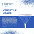 Snowy River Sapphire Edible Cocktail Glitter - All Natural Edible Beverage Glitter for Cocktails, Wine, Champagne &