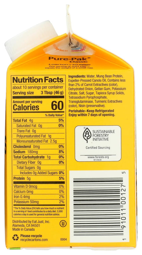16 Oz Just Egg, Plant-Based, Fl