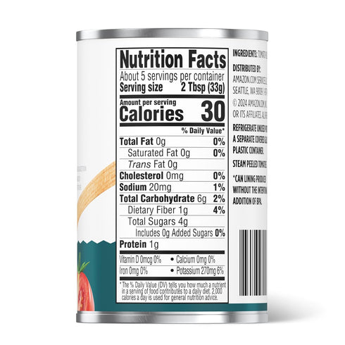 6 Oz, Pack 6 Packaging Amazon Grocery, Tomato Paste, of (Previously Amazon Fresh, May Vary)
