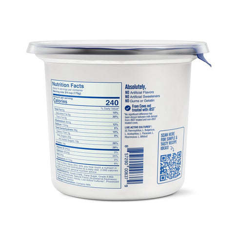 Ellenos 24 Oz Yogurt, Vanilla Bean