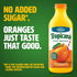 100% 46 oz Tropicana Pure Premium Orange Juice, No Pulp, Calcium and Vitamin D, fl