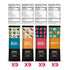 0.88 oz 36 Fruit Snacks by Zest Delites, Fruit Leather Bars, Healthy Snacks for Adults & Kids, Vegan, Dried Apple-Based