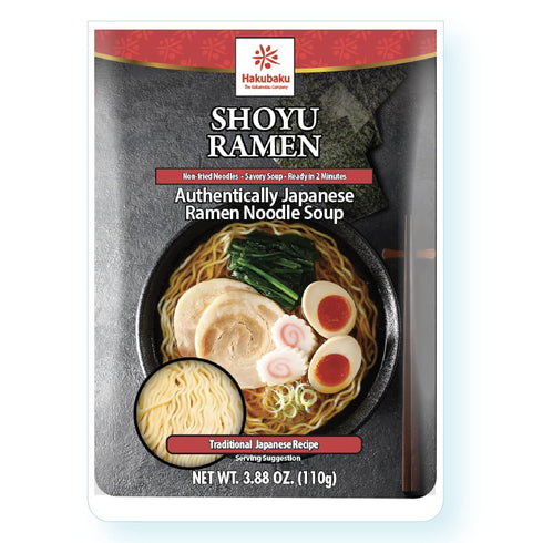 6 PACK) Hakubaku Authentic Japanese Ramen Noodles (Variety