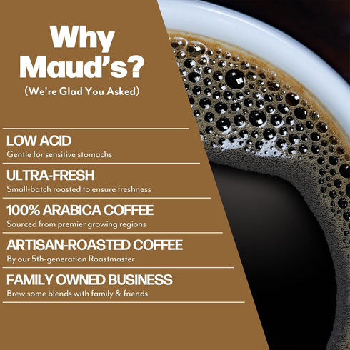 54 100% Maud's Salted Caramel, Sweet Hazelnut & Cinnamon Roll Flavored Pods Bundle, ct, Medium Roast Flavored Coffee